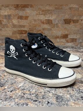 RARE Converse All Star High Top JACKASS Black Knoxville Mtv Movie Men’s 9